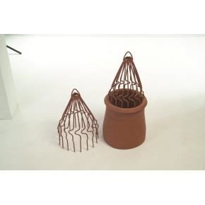 Sprung birdguard chimney pot - chimney,