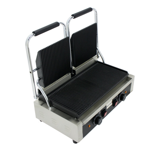 Contact grill double ribbed - contact,