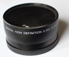 Super Wide Angle Lens Adapter Filter 0.45x For Canon.