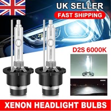 2X D2C D2S D2R 35W 6000K HID Xenon Bulb Replacement Low/High Beam Headlight Lamp