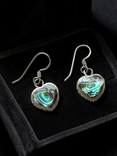 Sterling silver abalone shell - sterling,