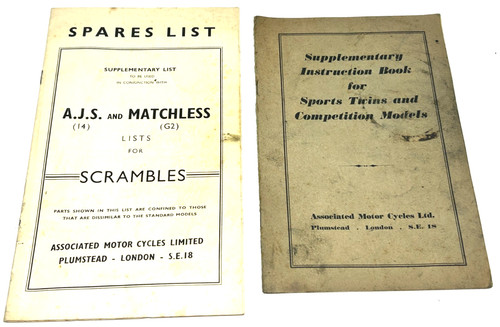 Ajs and matchless associated - and,