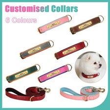 Customised Pet Leather Collars