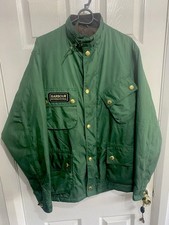 Barbour International Green
