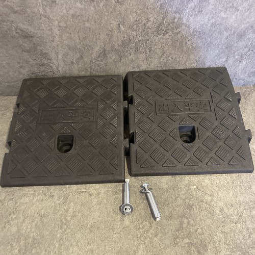 Heavy duty ramp kerb - 2x,