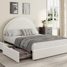 Queen Size Platform Bed Frame