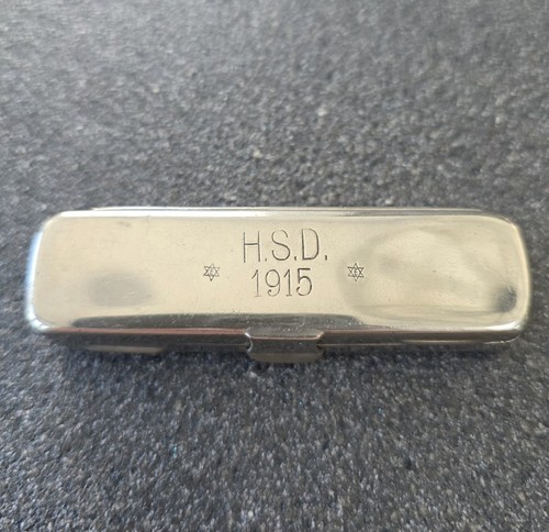 German ww1 syringe boxed - syringe,