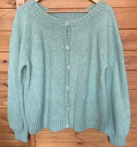 Mohair wool chunky knit - chunky,