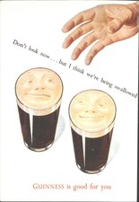 GUINNESS IS GOOD FOR YOU, Advert, Ireland - Vintage POSTCARD