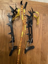Grivel 2f new matic crampons adjustable 10-12 boot.  