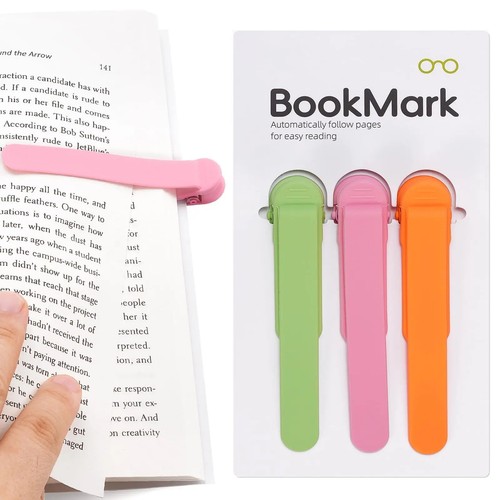 Automatic silicone bookmark - automatic,