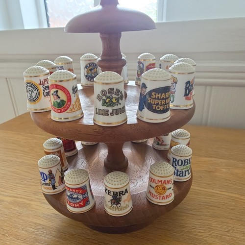 Porcelain thimbles on - 24,