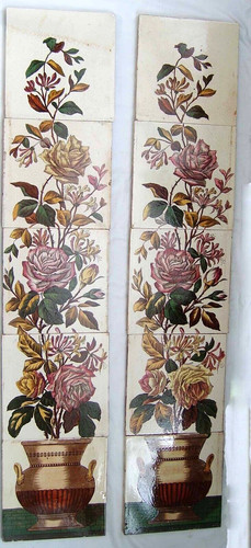Antique ceramic tiles - antique,