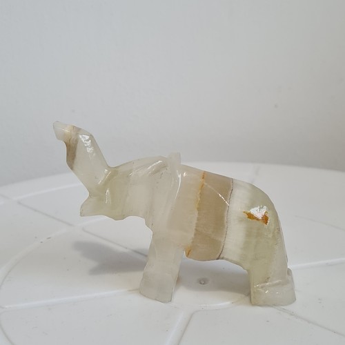 Vintage onyx elephant - vintage,