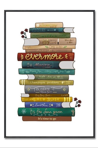 Taylor swift poster evermore - taylor, poster,