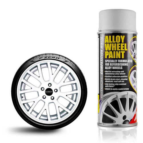 Tech alloy wheel - spray, paint