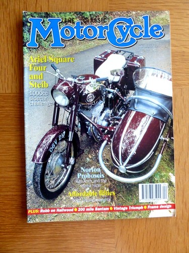 Classic motorcycle magazine - classic,