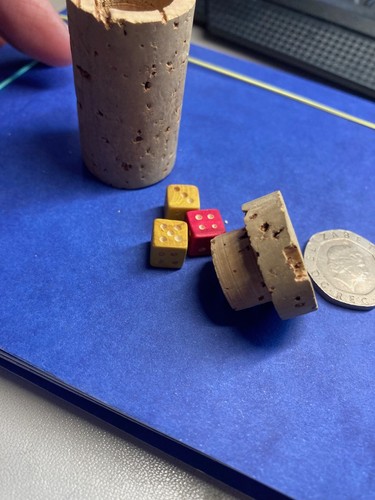 Vintage miniature dice - vintage, 3