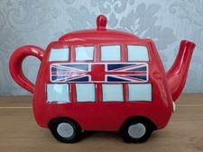 Vintage Teapot London Bus 'Marble Arch' Collectable - Please Check Description -