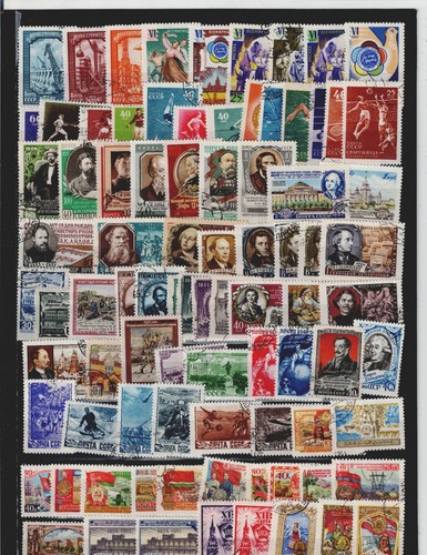Russia 1950s soviet stamps - soviet, lot