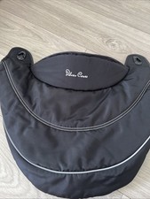 Silver Cross 3D Apron In Black