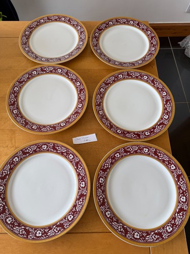 Waterside fine china - waterside, red