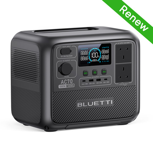 Bluetti ac70 768wh - ac70, portable