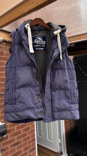 Superdry gilet mens body - gilet,