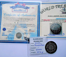 SHIPWRECK treasure RIYAL coin