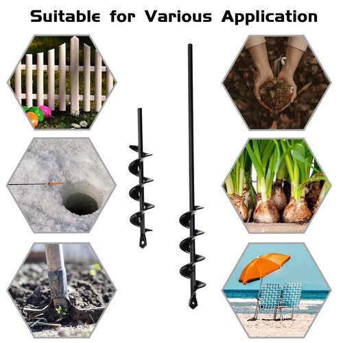 Auger drill bit for planting - drill,