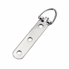 NICKEL HEAVY DUTY D RING