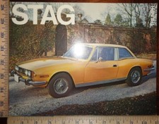 1971 Triumph Stag Brochure Sheet