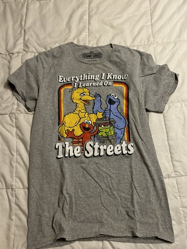 Sesame street shirt mens - mens, small