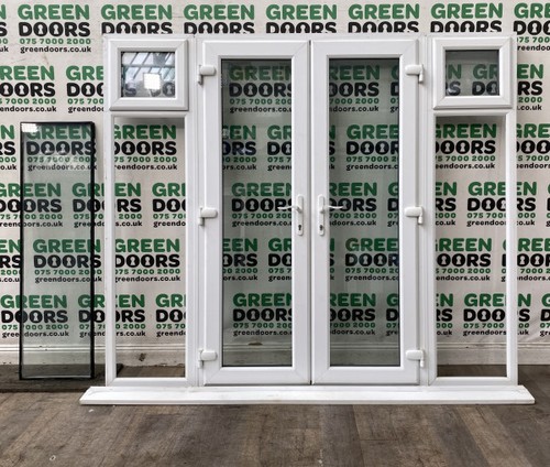 French doors with sidelights - with,