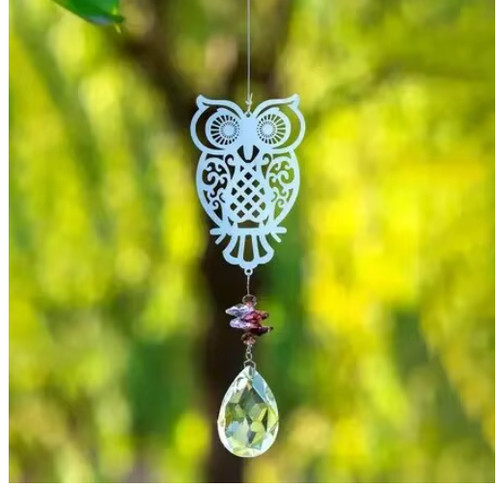 Crystal sun catcher prism - crystal,