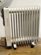 Clarke Oil Filled Radiator Large Electric Adjustable Temperature