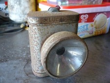 VINTAGE lucas front bicycle lamp used for parts or restoation