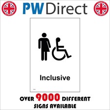 SIGN TRANS DISABLED INLUSIVE