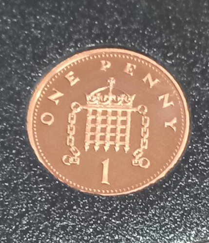 1998 proof crowned - 1998, 1p