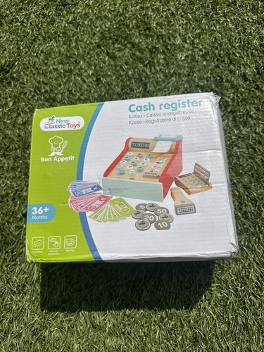 Wooden cashier till - till, toy