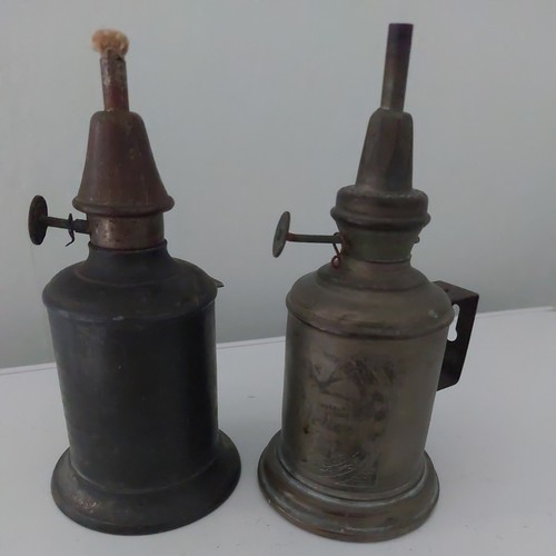French pigeon lamps - two, old