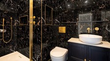 600x1200 Black Gold Marble
