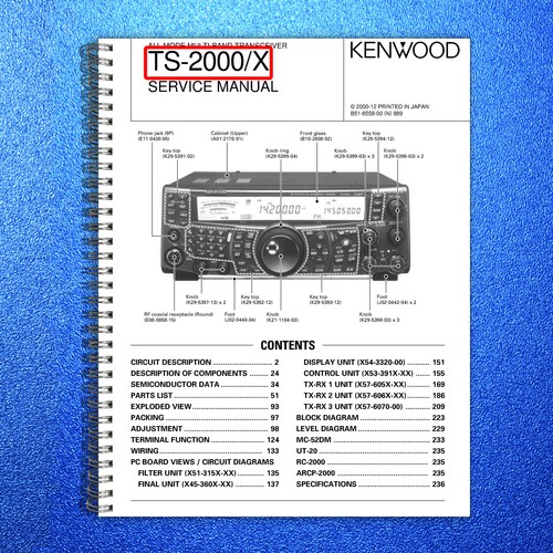 Kenwood 2000 2000x - kenwood, ts-2000