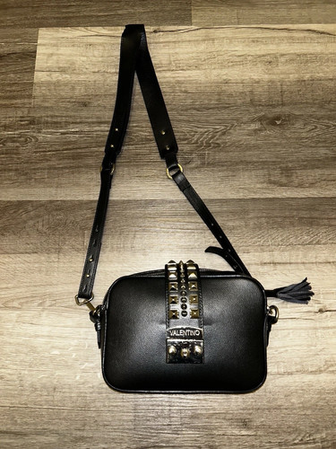 Valentino black studded - black,