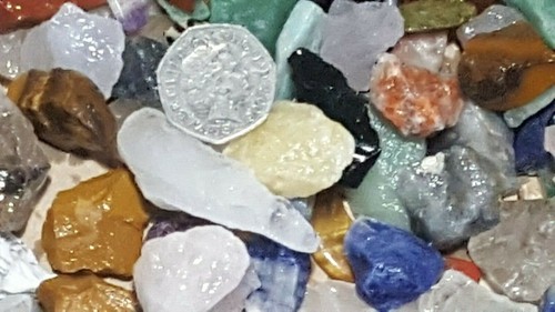 2kg tumbling crystals rough - 2kg,