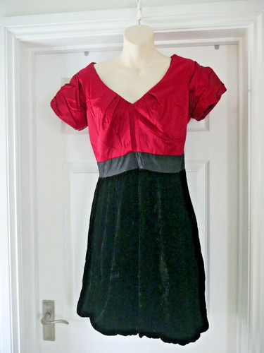 Untold silk velvet dress - untold,