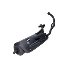 DMP complete exhaust system black with heat shield for SYM Fiddle III