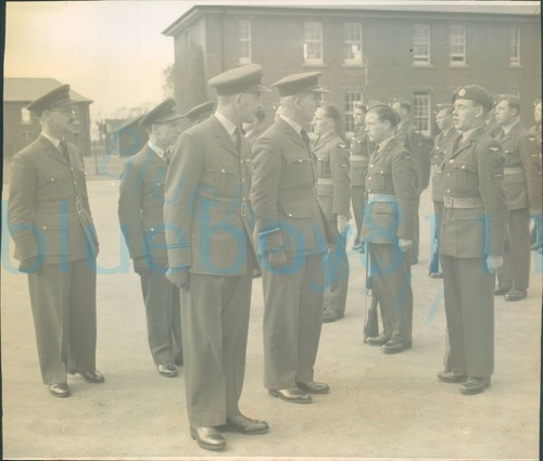 Post ww2 photo - photo, officers