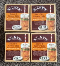 4 x 6 Kilner Flower Lids with