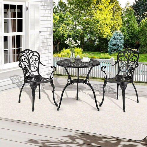 Vintage piece outdoor bistro - 3-piece,